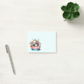 Cute Panda Chilling in een binnenbuis Post-it® Notes (Kantoor)