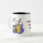 Cute Panda Coffee Mok (Voorkant links)