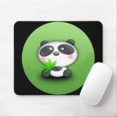 Cute Panda Cub Muismat (Met muis)