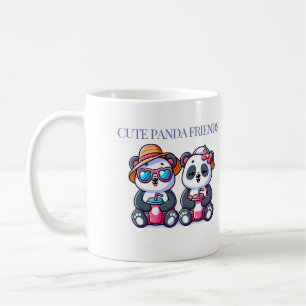 Cute Panda Design Koffiemok