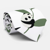Cute Panda die Bamboo Garden White Ver speelt Stropdas (Opgerold)