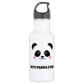 Cute Panda Ever Water Bottle Waterfles (Voorkant)