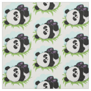 Cute Panda fabric 2/4 Stof