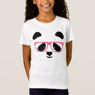 Cute Panda Face Birthday T-shirt