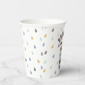 Cute Panda First Birthday ballon Papieren Bekers (Rechts)