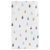  Cute Panda First Birthday Klein Cadeauzakje (Achterkant)