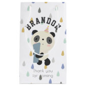  Cute Panda First Birthday Klein Cadeauzakje (Voorkant)