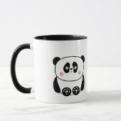 Cute panda gepersonaliseerd mug mok (Links)