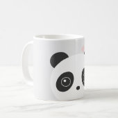 Cute Panda Grey Mok (Voorkant links)