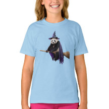 Cute Panda Halloween T-Shirt voor Kinderen