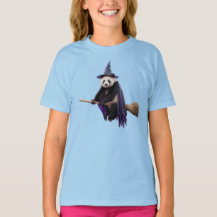 Cute Panda Halloween T-Shirt voor Kinderen