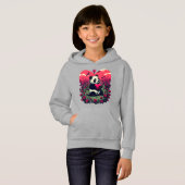 Cute Panda Holding Heart - Valentijnsdag Gift (Voorkant volledig)