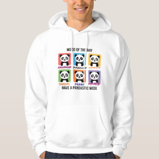Cute Panda Humeur van de Dag Hoodie