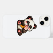 Cute Panda Ice Cream Case-Mate iPhone Case (Achterkant (horizontaal))