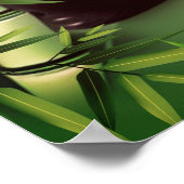 Cute Panda in het Poster van het bos van Bamboe (Hoek)