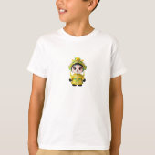 Cute Panda in Peking Opera Outfit T-Shirt (Voorkant)