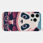 Cute Panda iPhone Hoesje (Achterkant horizontaal)
