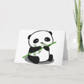 Cute Panda Kaart (Voorkant)