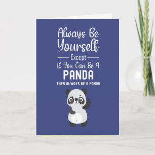 Cute Panda Kaarten Grappige Dieren Humor Dieren