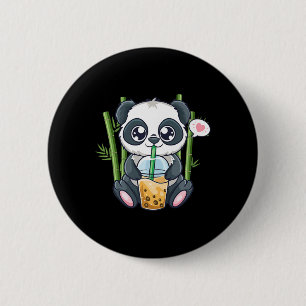 Cute Panda Kawaii Anime Otaku Japanse belbokbobbel Ronde Button 5,7 Cm