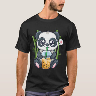 Cute Panda Kawaii Anime Otaku Japanse belbokbobbel T-shirt