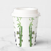 Cute Panda Kiddie Birthday Party Paper cup Papieren Bekers (Rechts)