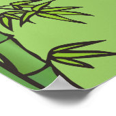 Cute Panda Kiddie Birthday Party Poster (Hoek)