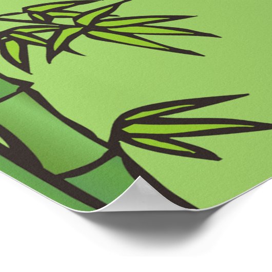 Cute Panda Kiddie Birthday Party Poster