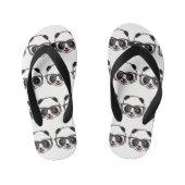Cute Panda Kinder Teenslippers (Voetbed)