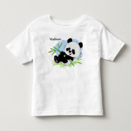 Cute Panda-kleding Kinder Shirts