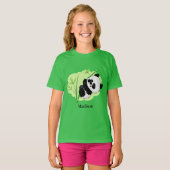 Cute Panda-kleding T-shirt (Voorkant volledig)