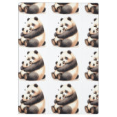 Cute Panda klembord (Achterkant)