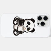 Cute Panda Koffie – Kawaii Panda met Koffie Case-Mate iPhone Case (Achterkant (horizontaal))