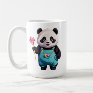 Cute panda koffiemok