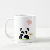 Cute Panda Koffiemok (Links)