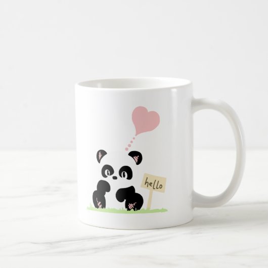 Cute Panda Koffiemok (Rechts)