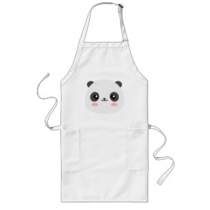 Cute Panda Lang Schort