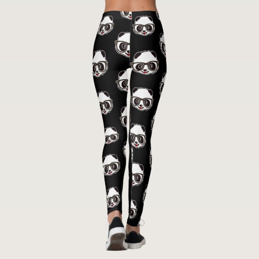 Cute Panda Leggings (Achterkant)