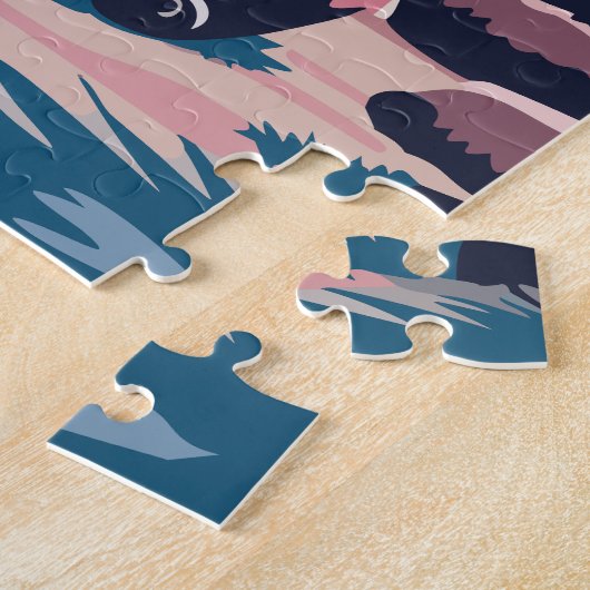 Cute Panda Legpuzzel (Zijkant)