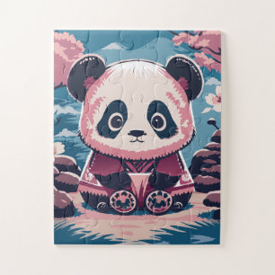 Cute Panda Legpuzzel