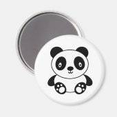 Cute Panda Magneet (Voorkant / Achterkant)