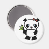 Cute Panda Magneet (Voorkant / Achterkant)
