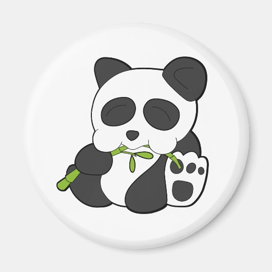 Cute Panda Magneet (Voorkant)