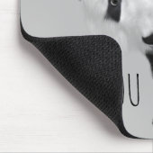 CUTE Panda met  tekst Muismat (Hoek)