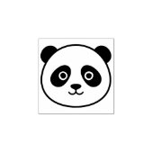 Cute Panda Mini Stamp Rubberstempel (Afrduk)