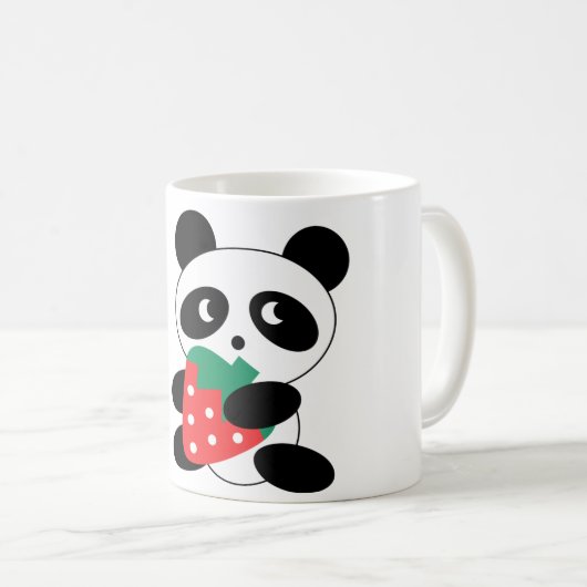 Cute Panda Mok (Voorkant rechts)