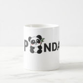 Cute Panda mug- Adorable black and white mug Koffiemok (Center)