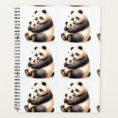 Cute Panda Notitieboek (Voorkant)