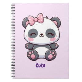 Cute Panda Notitieboek