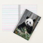 Cute panda notitieboek (Binnen)